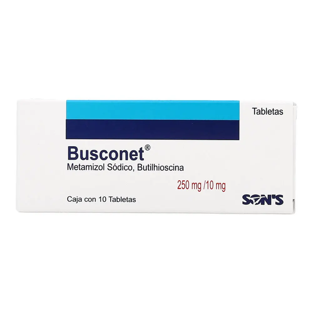 [87684] Busconet solución inyectable 20mg-2.5g/5ml C/1
